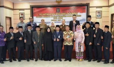 Kakanwil Lantik 9 Majelis Pengawas Daerah Notaris Kota Jambi
